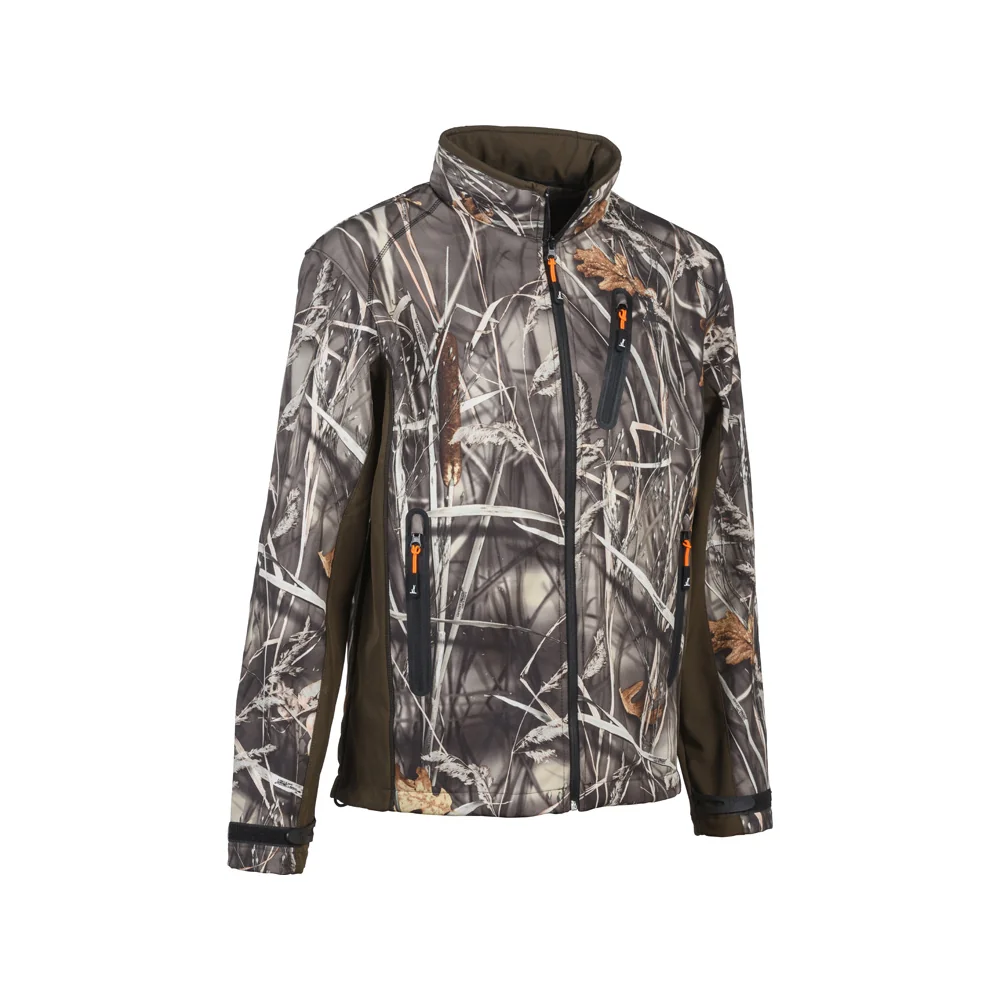 PERCUSSION JAKNA SOFTSHELL 15137 GHOSTCAMO WET - Image 3